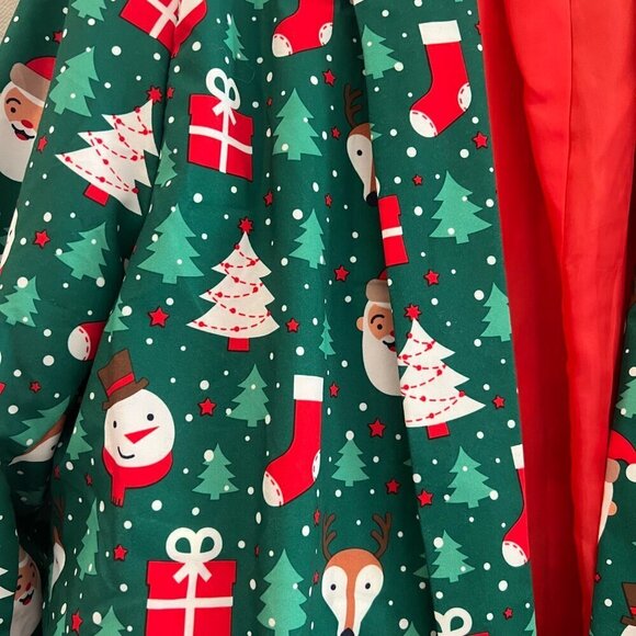 Light up Christmas Jacket Blazer by Holiday Time, Size 16/18 - Picture 2 of 9